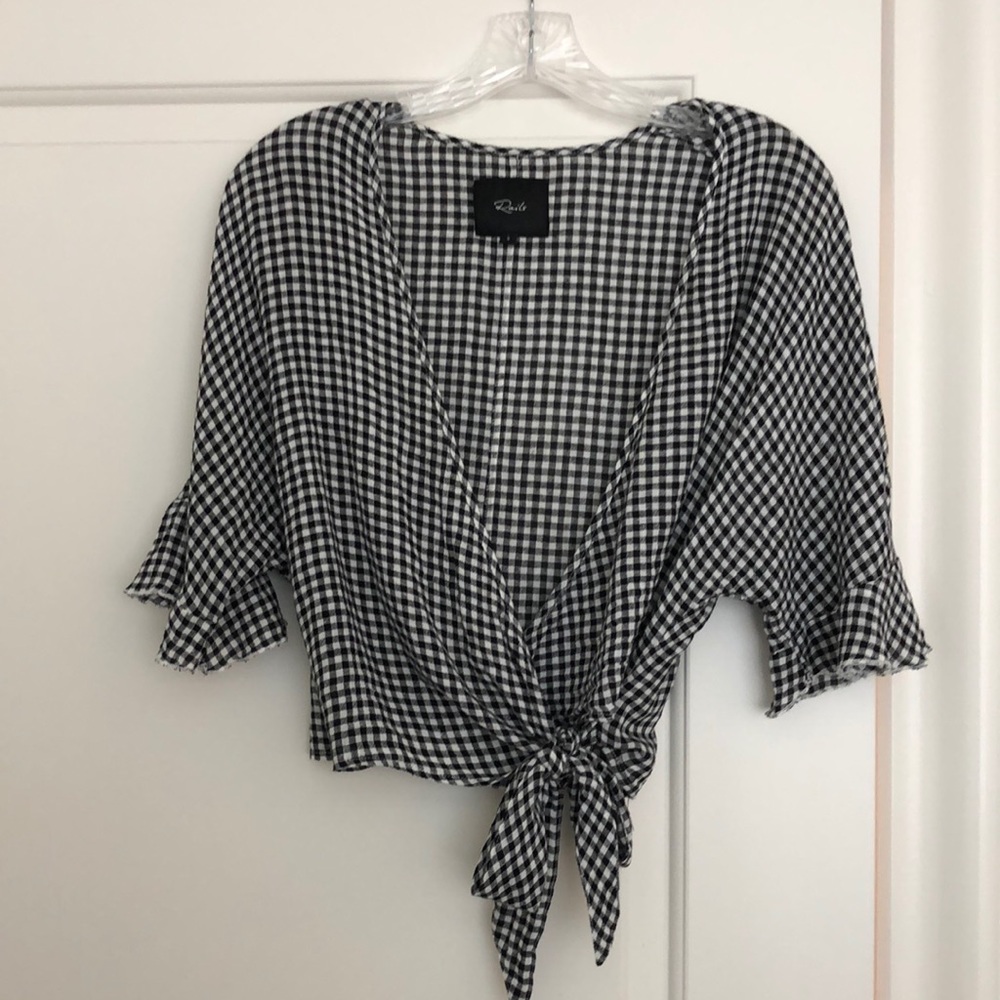 Rails Athena Wrap Crop Top